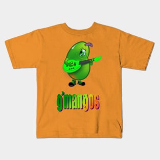 GreenSkinMango g’mangos GuitarLogo Kids T-Shirt